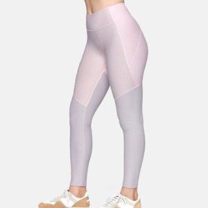 Outdoor Voices Womens Size Small 7/8 Length Tri-Tone Leggings Pastel Pink Purple